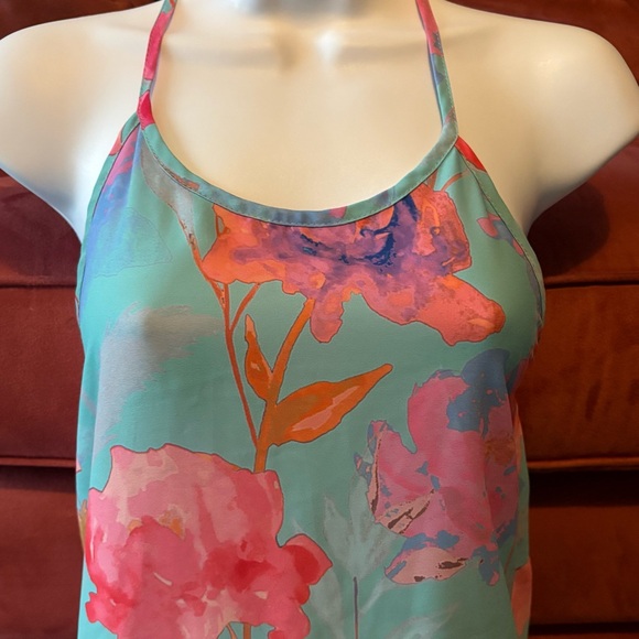 Everly Multicolor Abstract Top - Picture 2 of 12